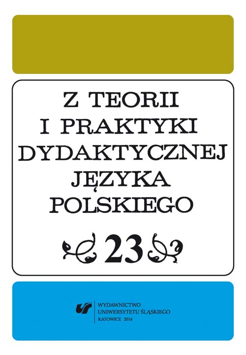 Elements of Theory and Practice of Polish Language Didactics