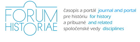 Forum Historiae. Journal and Portal for History and Related Disciplines Cover Image