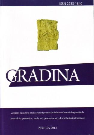 Gradina - Journal for protection, study and promotion of cultural-historical, ethnological and natural heritage Cover Image