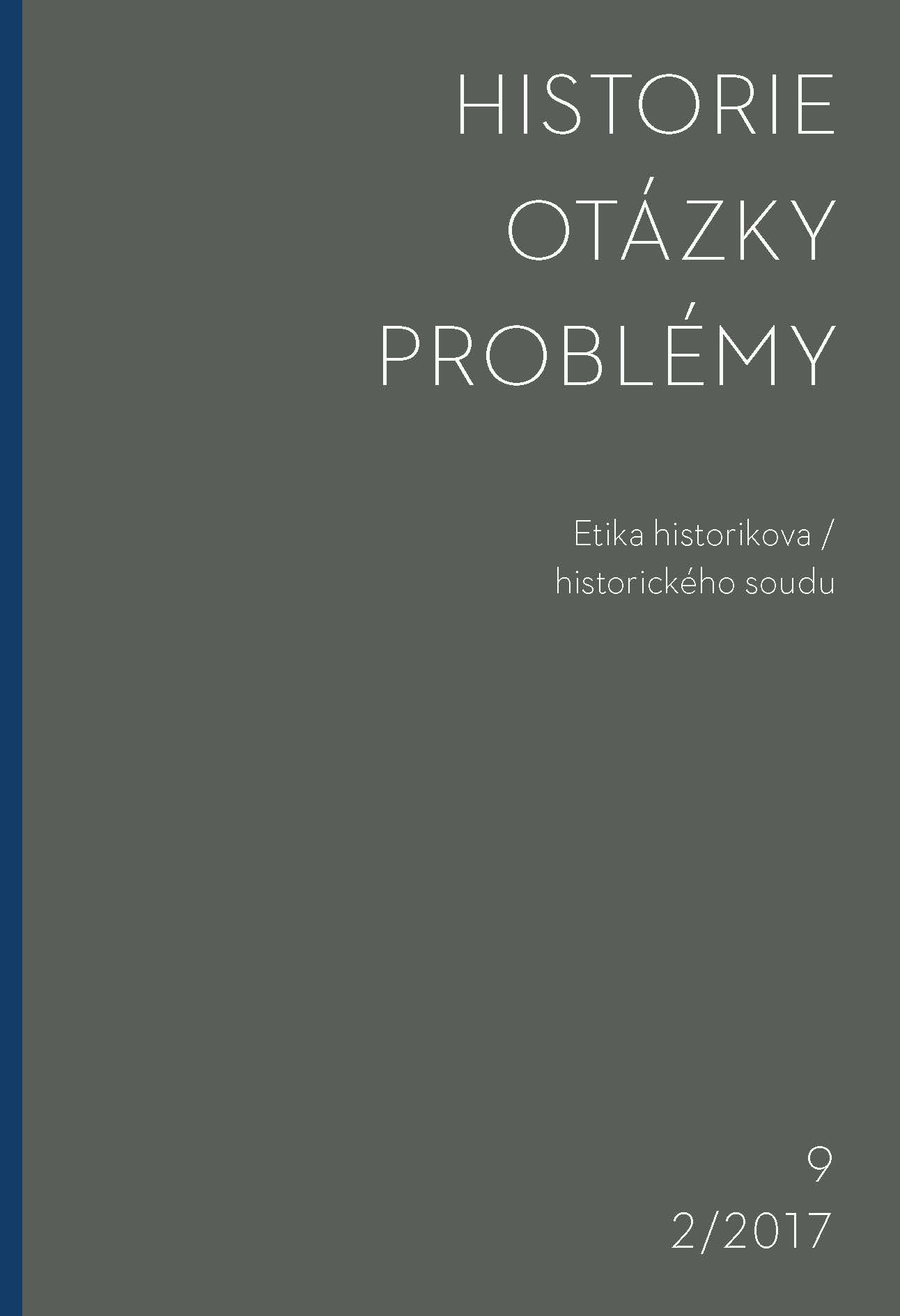 History – Issues – Problems Cover Image