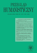 Humanistic Review Cover Image
