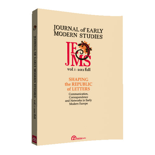 Journal of Early Modern Studies 
