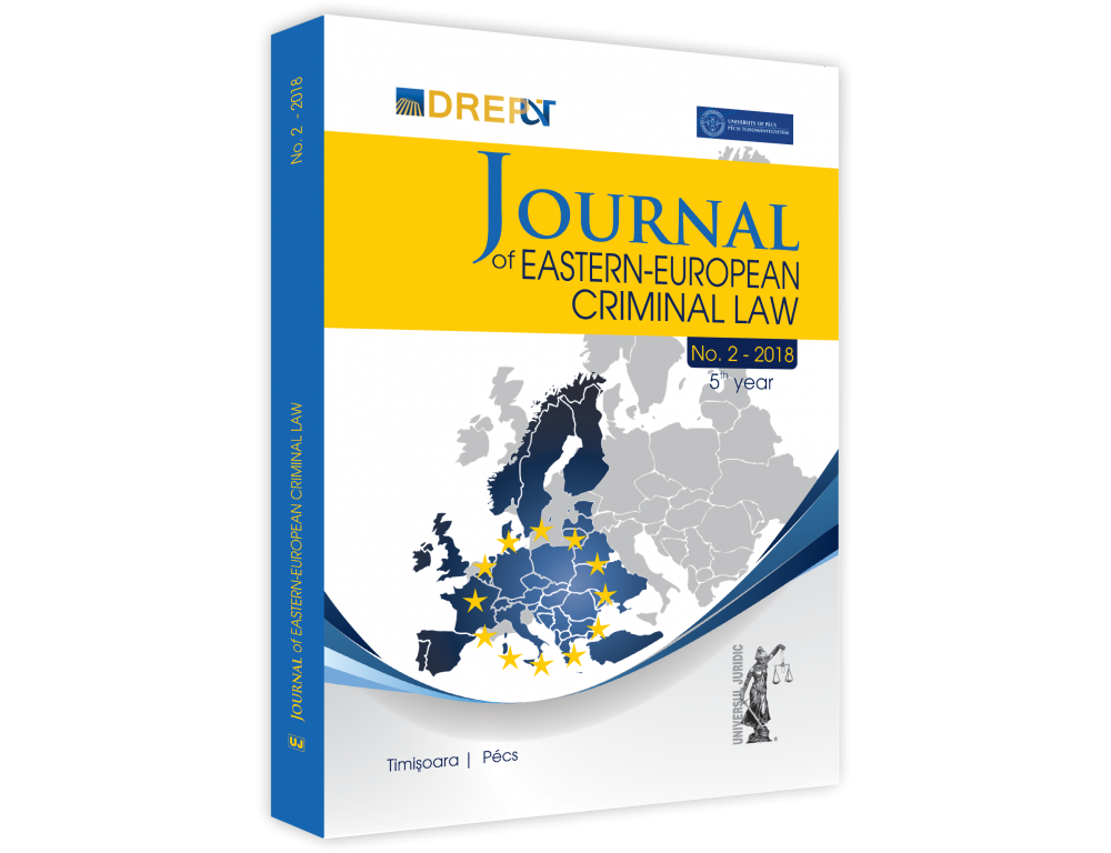 Journal of Eastern European Criminal Law Cover Image