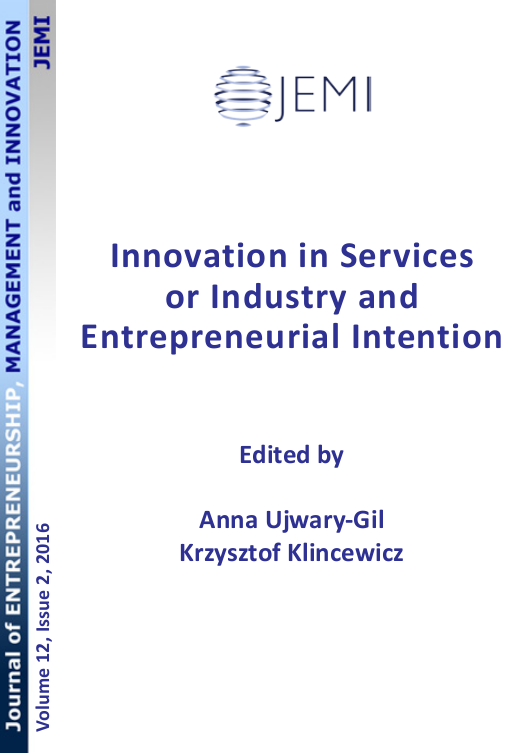 Journal of Entrepreneurship, Management and Innovation Cover Image