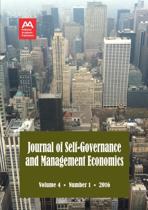 Journal of Self-Governance and Management Economics Cover Image
