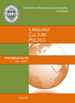 Language, Culture, Politics. International Journal Cover Image