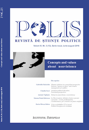 Polis. Revista de stiinte politice Cover Image