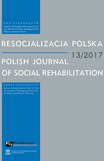 Polish Journal of Social Rehabilitation Cover Image