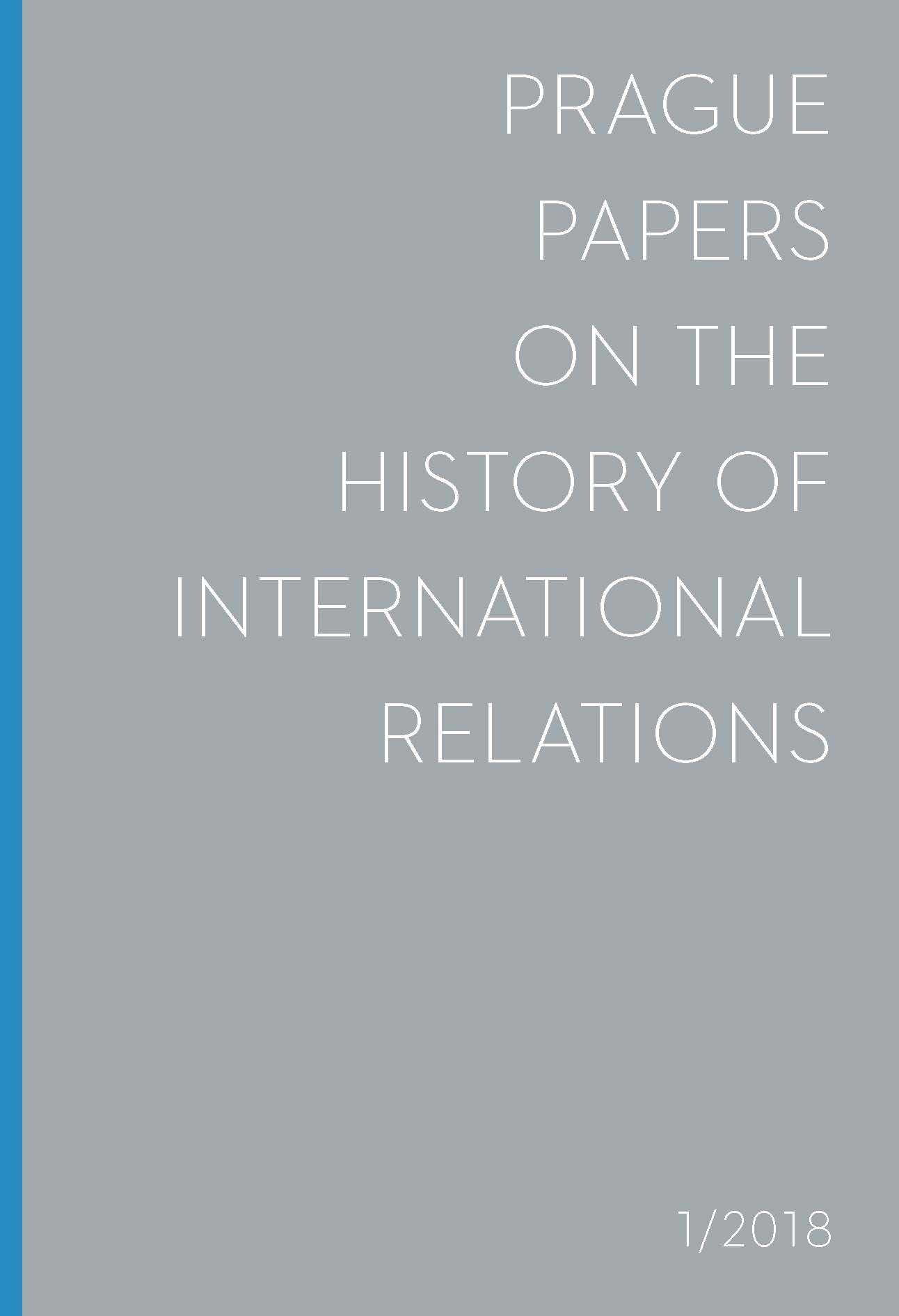 Prague Papers on the History of International Relations
