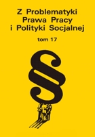 Problems of Labour Law and Social Politics Cover Image