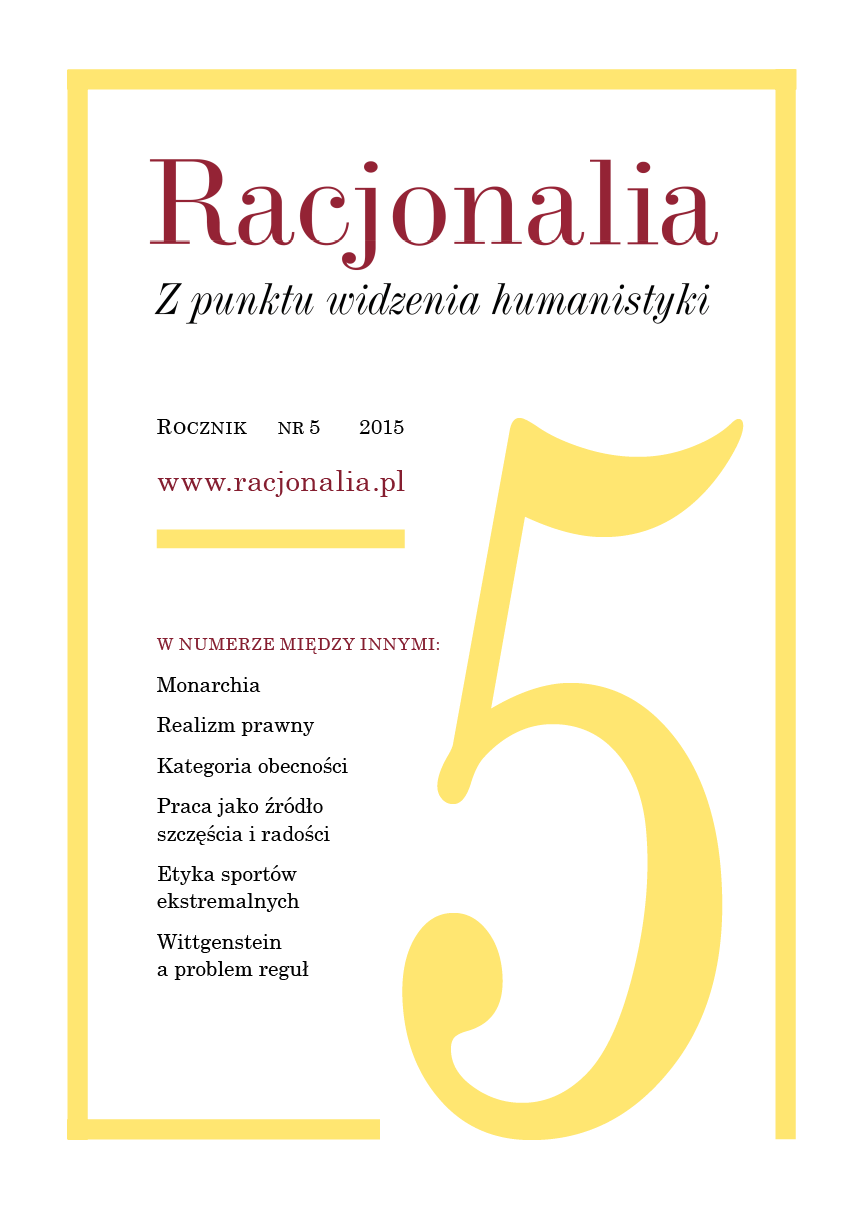 Racjonalia: From the Point of View of the Humanities