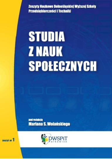 Research Bulletin the Lower Silesian University of Entrepreneurship and Technology in Social Sciences