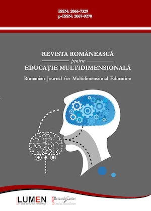 Romanian Journal for Multidimensional Education Cover Image