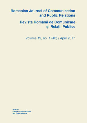 Romanian Journal of Communication and Public Relations