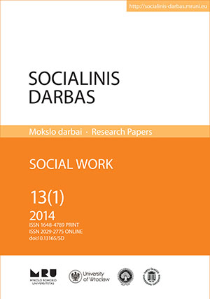 Social Work Cover Image