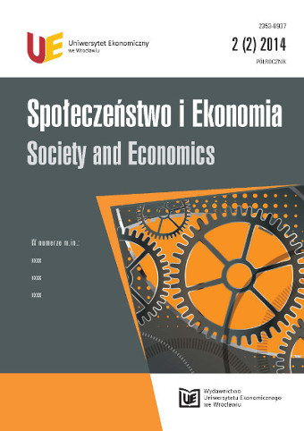 Society and Economics Cover Image