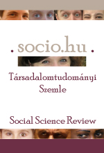 Socio.hu Social Science Review