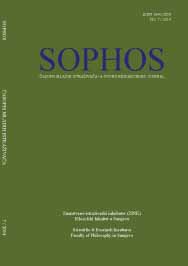 Sophos - A Young Researchers Journal Cover Image