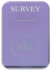 SURVEY - Periodical for Social Studies Cover Image