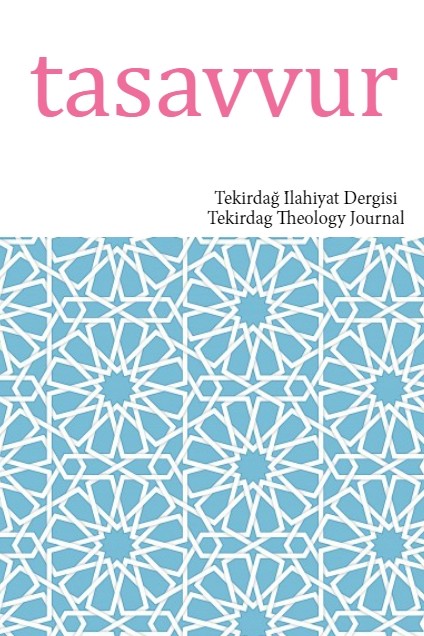 Tasavvur / Tekirdag Theology Journal