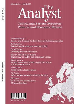 The Analyst - Central and Eastern European Review - English Edition