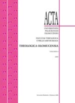 Theologica Olomucensia, Acta Universitatis Palackianae Olomucensis Cover Image