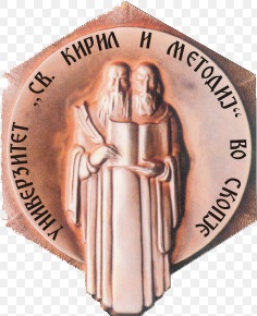 Faculty of Philosophy, Ss. Cyril and Methodius University Cover Image