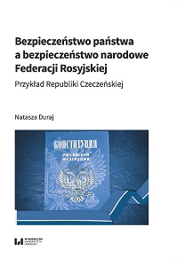 Bezpieczeństwo państwa a bezpieczeństwo narodowe Federacji Rosyjskiej. Przykład Republiki Czeczeńskiej