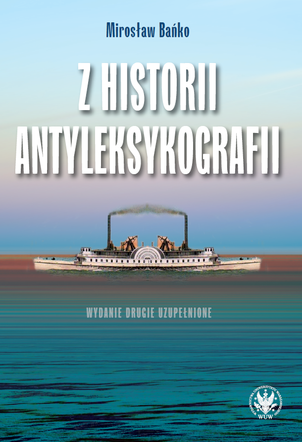 Z historii antyleksykografii (wydanie 2)