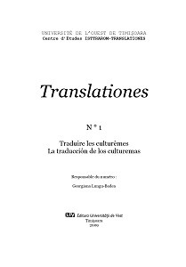 Translationes no 1 / 2009. Translating Culturemes