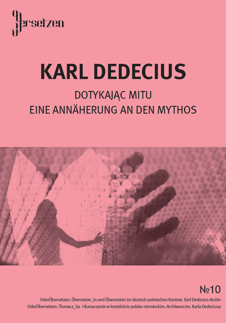 OderÜbersetzen. Volume 10. Karl Dedecius