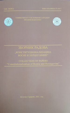 Collection of papers"Constitutionalization of Bosnia and Herzegovina"