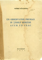 A Prussian Observer of the Romanian Lands a Century ago