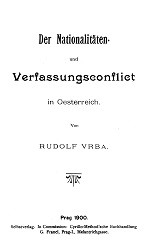 The Conflict between the Nationalities and the Constitutional Conflict in Austria Cover Image