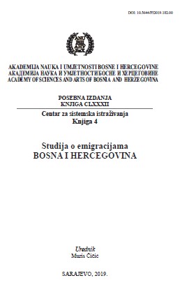 Emigration study - Bosnia and Herzegovina Cover Image