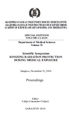 THE EXPOSURE OF POPULATION TO IONIZING RADIATION FOR MEDICAL PURPOSES: RISK ASSESSMENT, MONITORING, CONTROL AND REPORT OF RADIATION DOSES Cover Image