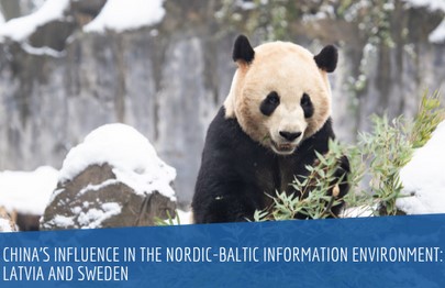 China's Influence in the Nordic-Baltic Information Environment: Latvia and Sweden Cover Image
