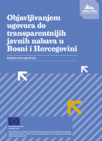 With Publishing of Contracts leads towards More Transparent Public Procurement in Bosnia and Herzegovina - Analysis of the Legal Framework