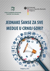 Javna potrošnja u medijskom sektoru u Crnoj Gori za 2013.godinu