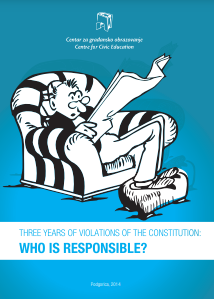 Three years of violations of the Constitution: who is responsible?