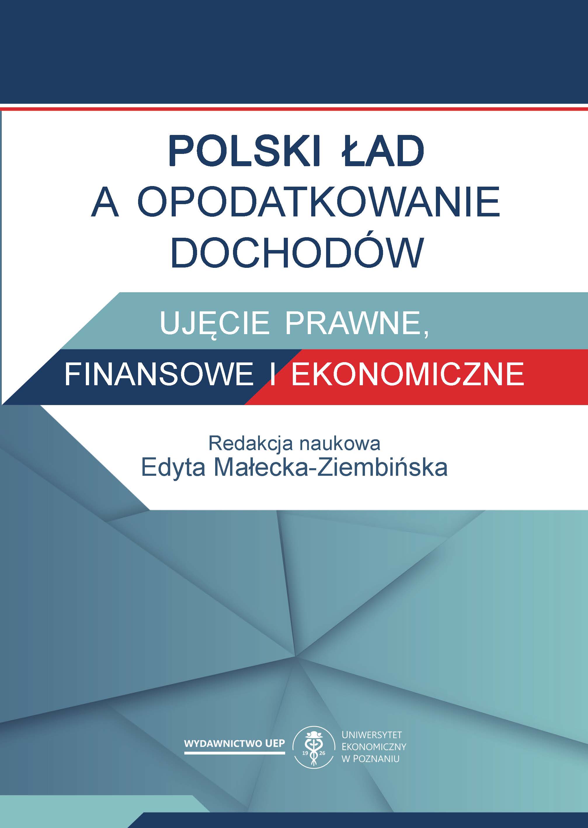 Polski Ład z perspektywy samodzielności finansowej jednostek samorządu terytorialnego