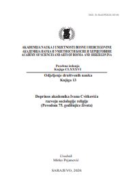 THE CONTRIBUTION OF ACADEMICIAN IVAN CVITKOVIĆ TO THE DEVELOPMENT OF SOCIOLOGY OF RELIGION (ON THE OCCASION OF HIS 75TH ANNIVERSARY)