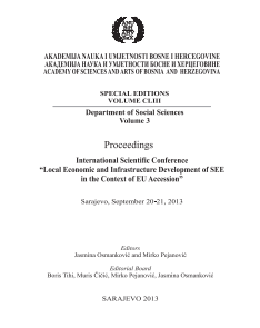 INTEGRATED METHODOLOGICAL FRAMEWORK FOR FORMULATION AND IMPLEMENTATION OF LOCAL DEVELOPMENT STRATEGY