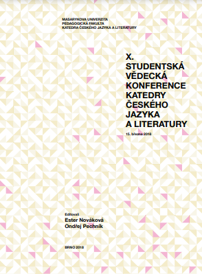 Nedospělí autoři a jejich zastoupení v české literatuře mezi lety 1989-2015