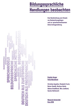 Observation of educational speech acts: A manual for teachers Cover Image