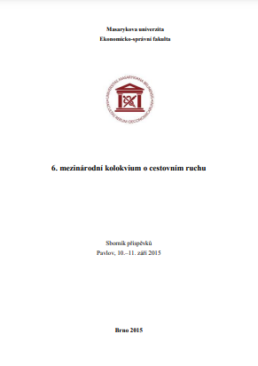 The formation of destination organization of Jindrichuv Hradec region Cover Image