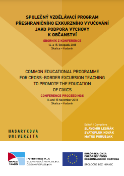 Společný vzdělávací program přeshraničního exkurzního vyučování jako podpora výchovy k občanství: Sborník z konference. 14. a 15. listopadu 2018, Skalica – Hodonín
