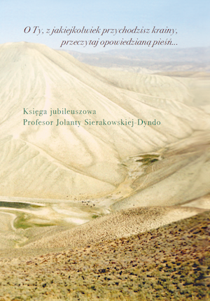 Bibliography Profesor Jolanta Sierakowska-Dyndo Cover Image