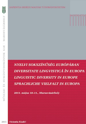 LINGUISTIC DIVERSITY IN EUROPE