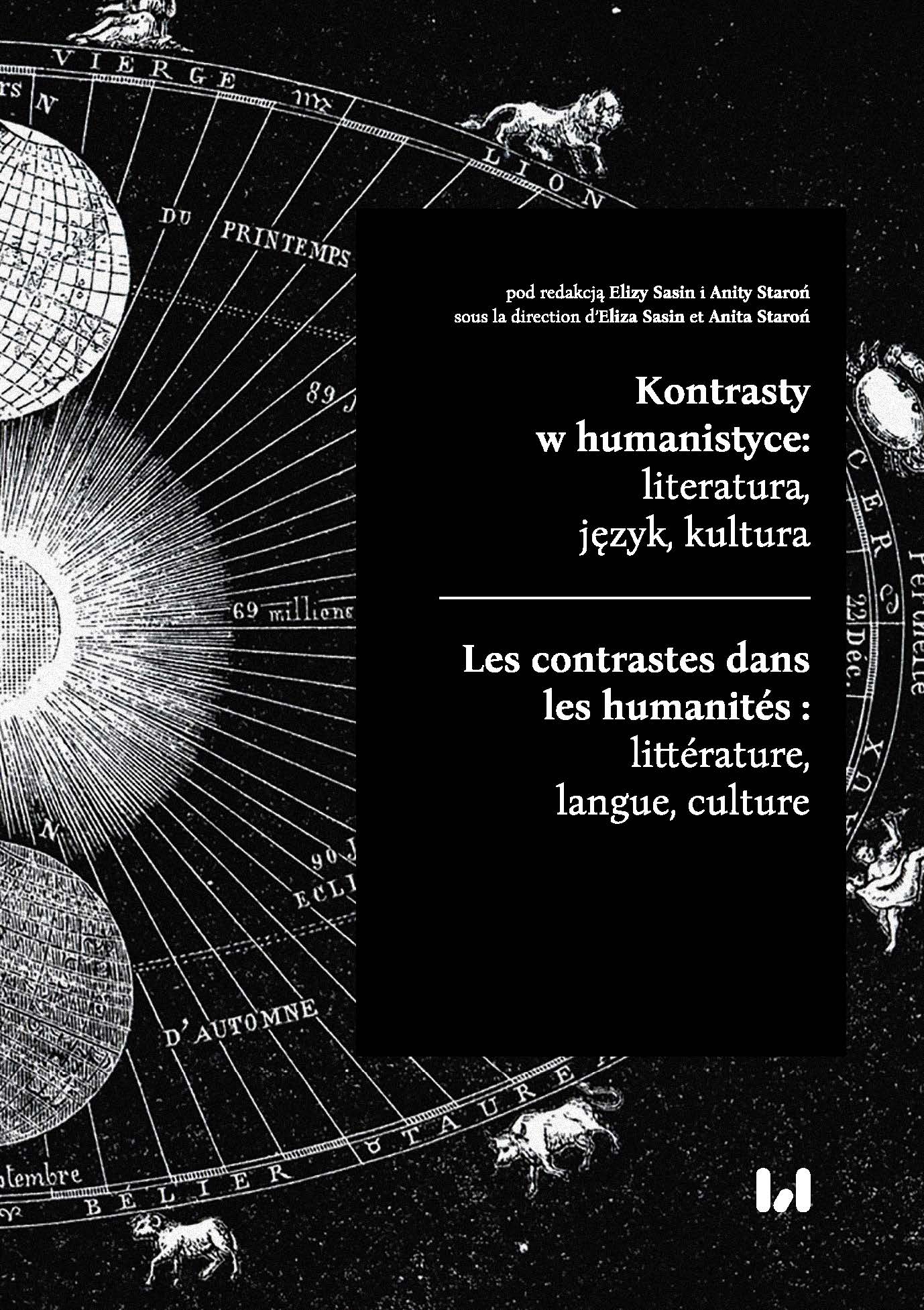 Contrasts in humanities: literature, language, culture
